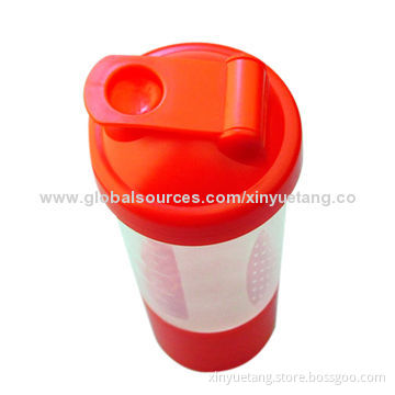 300mL Custom Cocktail Sports Protein Shaker Bottle with BPA-free, Easy to Rinse and Clean